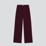BIRROT Lay2 Straight bukser - Maroon bordeaux