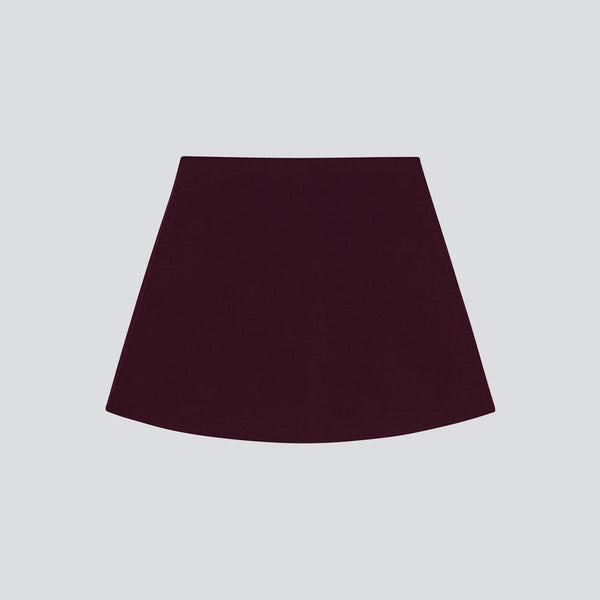 BIRROT Lay3 A mini nederdel - Maroon bordeaux