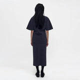 BIRROT Lay3 Half sleeve bluse - indigo mood