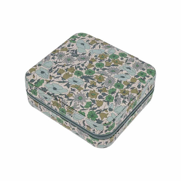 BON DEP Octa smykkeskrin - Poppy and Daisy Teal Liberty