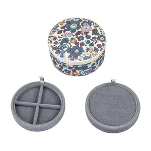 BON DEP rundt smykkeskrin - Betsy Liberty stof