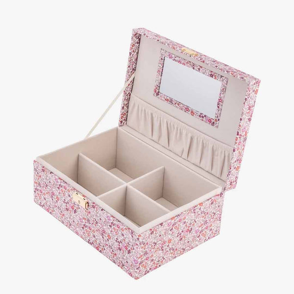 BON DEP stort smykkeskrin - Ava Pink Liberty