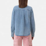 CLOSED Classic skjorte - light blue