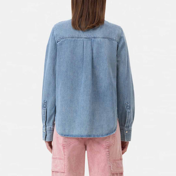 CLOSED Classic skjorte - light blue