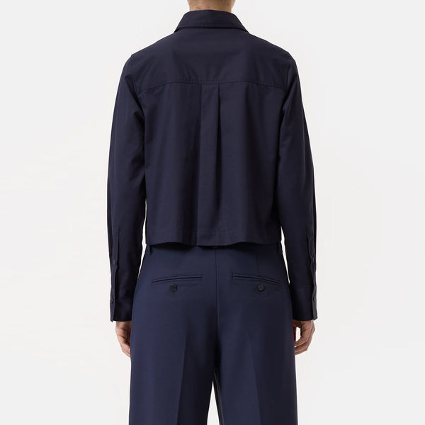CLOSED Cropped Classic skjorte - dark blue