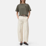 CLOSED Cropped t-shirt - cypress green
