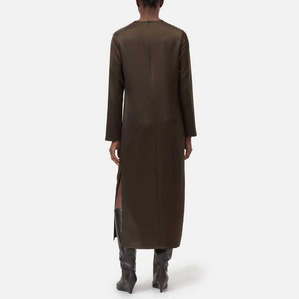 CLOSED Easy kjole - marsh green*