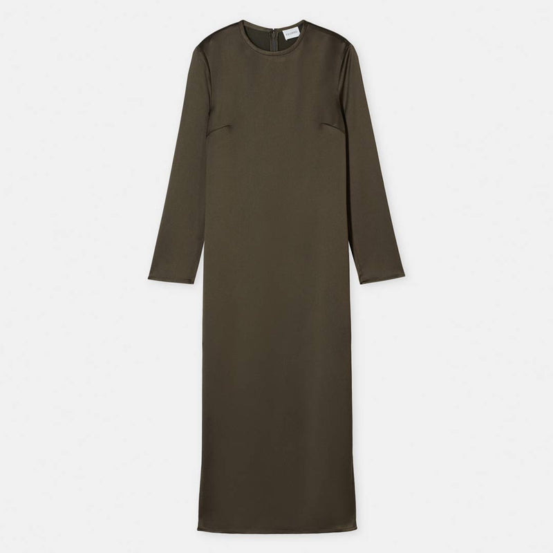 CLOSED Easy kjole - marsh green*