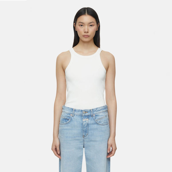 CLOSED racer top - ivory