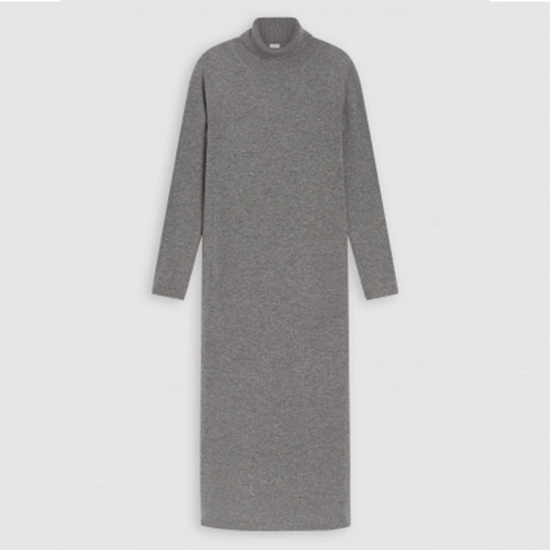 CLOSED kjoler: Rolli kjole extra lang - grå ♥ Shop kjoler Online! – HAUSFRAU