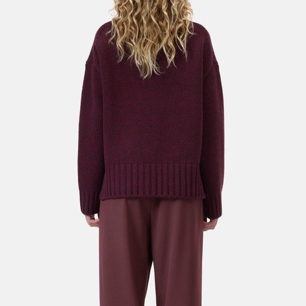 CLOSED Rolli longsleeve - dark raisin red