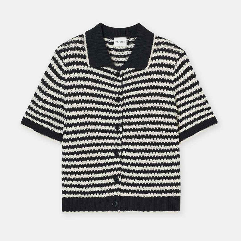 CLOSED Cardigan short sleeve - sort