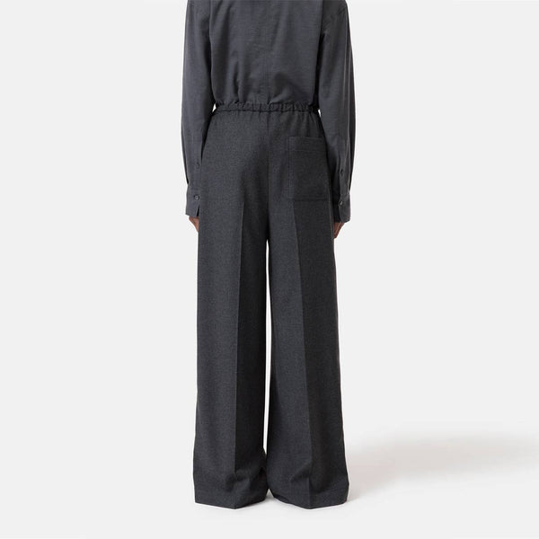 CLOSED Wynston bukser - Antracite melange