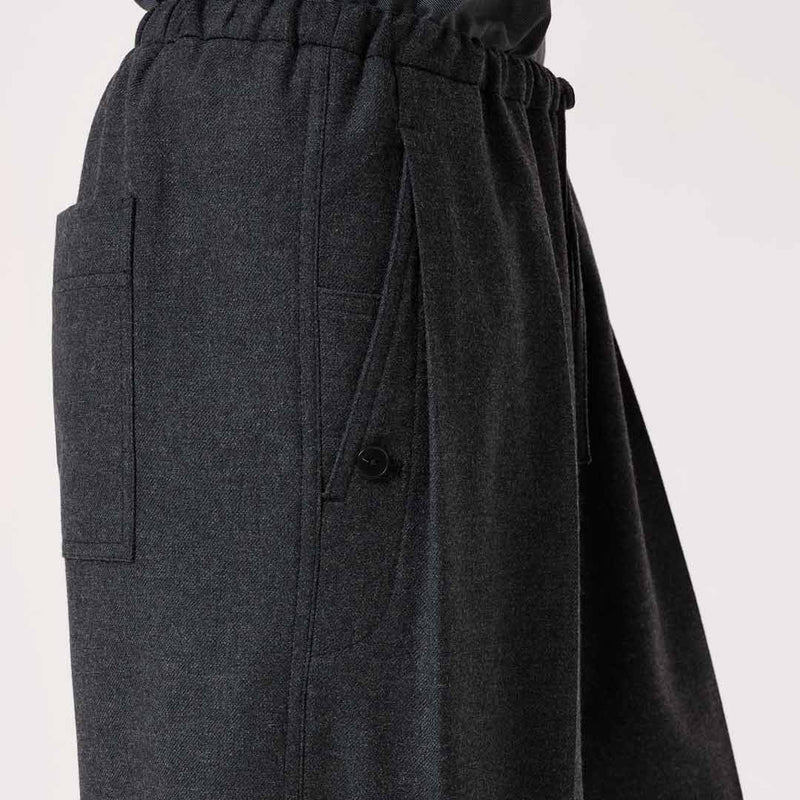 CLOSED Wynston bukser - Antracite melange