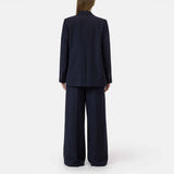 CLOSED Fitted Doublebreasted Blazer - Dark Night