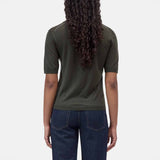CLOSED Crew Neck Short Sleeve t-shirt - Juniper Green