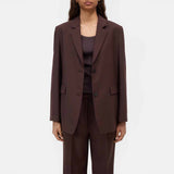 CLOSED Lola blazer jakke - Mahagony brown