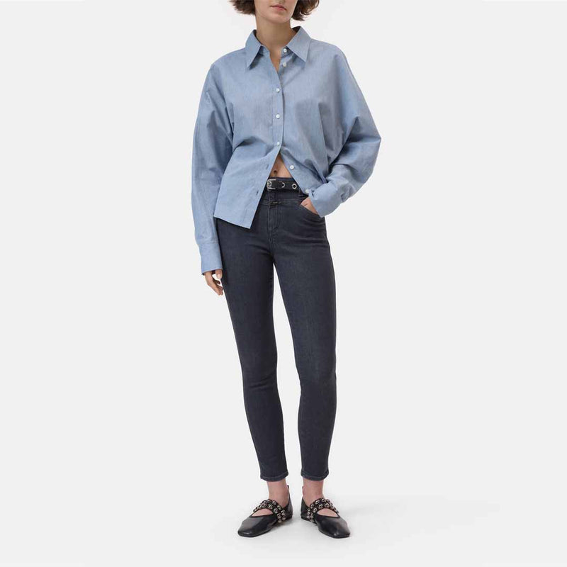 CLOSED Skinny pusher jeans - dark grey