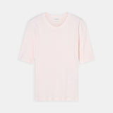 CLOSED Crewneck shortsleeve t-shirt - Blush Pink