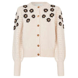 DEA KUDIBAL FelineDEA cardigan - chalk