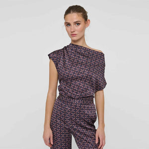 DEA KUDIBAL AnneDEA bluse - Eclipse Moonlight