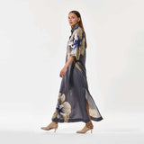 DEA KUDIBAL HelgaDEA silke kjole - Belladonna Steel