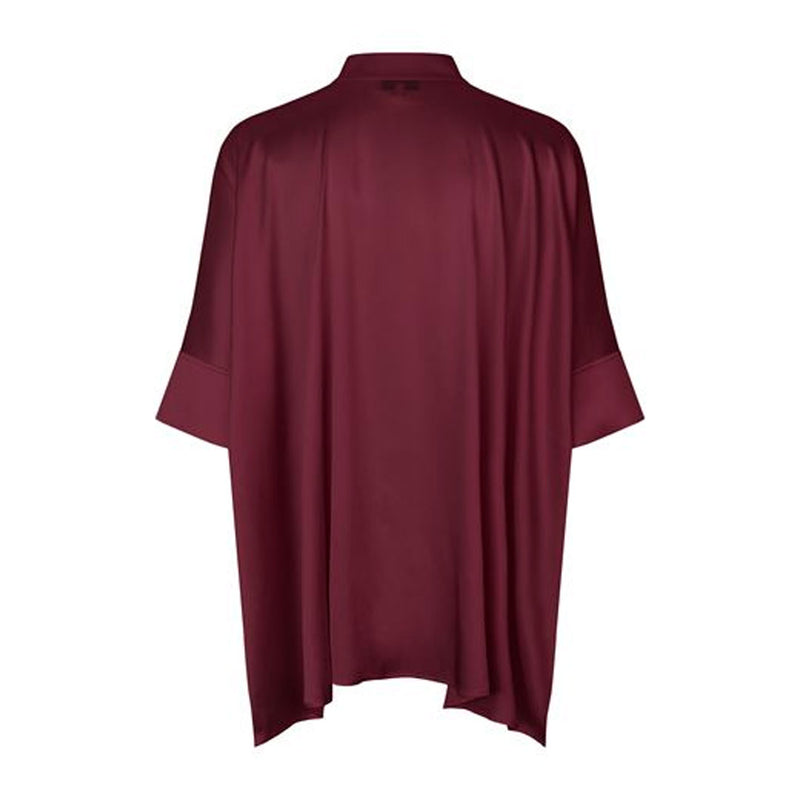 DEA KUDIBAL MandyDEA silke bluse - Bourgogne