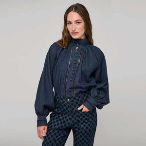 DEA KUDIBAL MoniaDEA skjorte - Chambray Blue