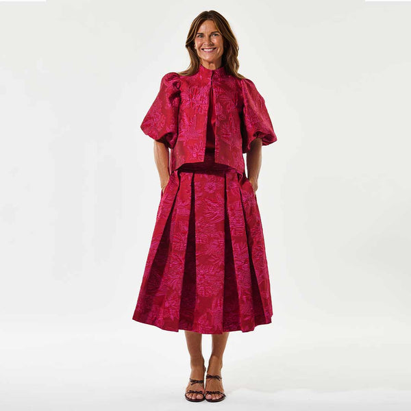 DEA KUDIBAL OliviaDEA jakke - Rosy Jacquard