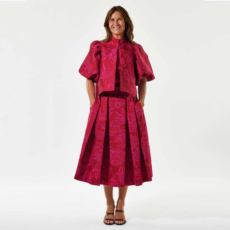 DEA KUDIBAL OliviaDEA jakke - Rosy Jacquard