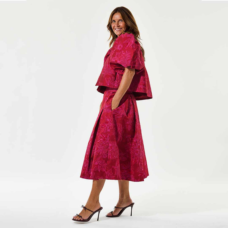 DEA KUDIBAL OliviaDEA jakke - Rosy Jacquard