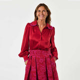 DEA KUDIBAL UmaDEA bluse - Freesia/Cardinal