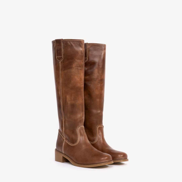 DICO Ann støvler - Cognac