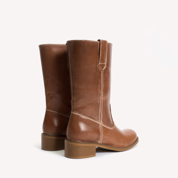 DICO Julia støvler - cognac brun