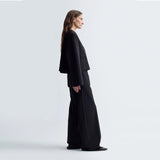 BIRROT Lay2 Drawstring bukser - Anthracite