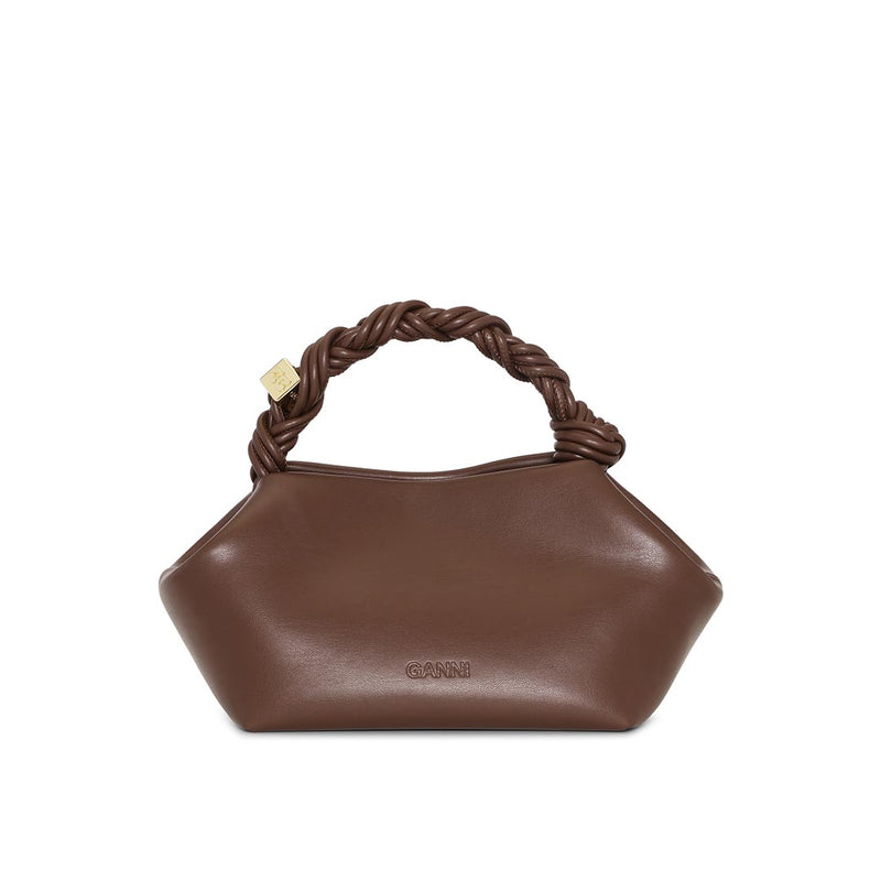 GANNI A5906 Bou Small taske - chocolate