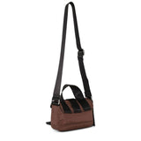 GANNI A6020 Tech Mini Satchel taske - chocolate