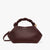 GANNI A7274 Bou bag small Grained taske - chicory coffee