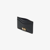 GANNI A7303 Bou Card Holder Grained Gold - sort