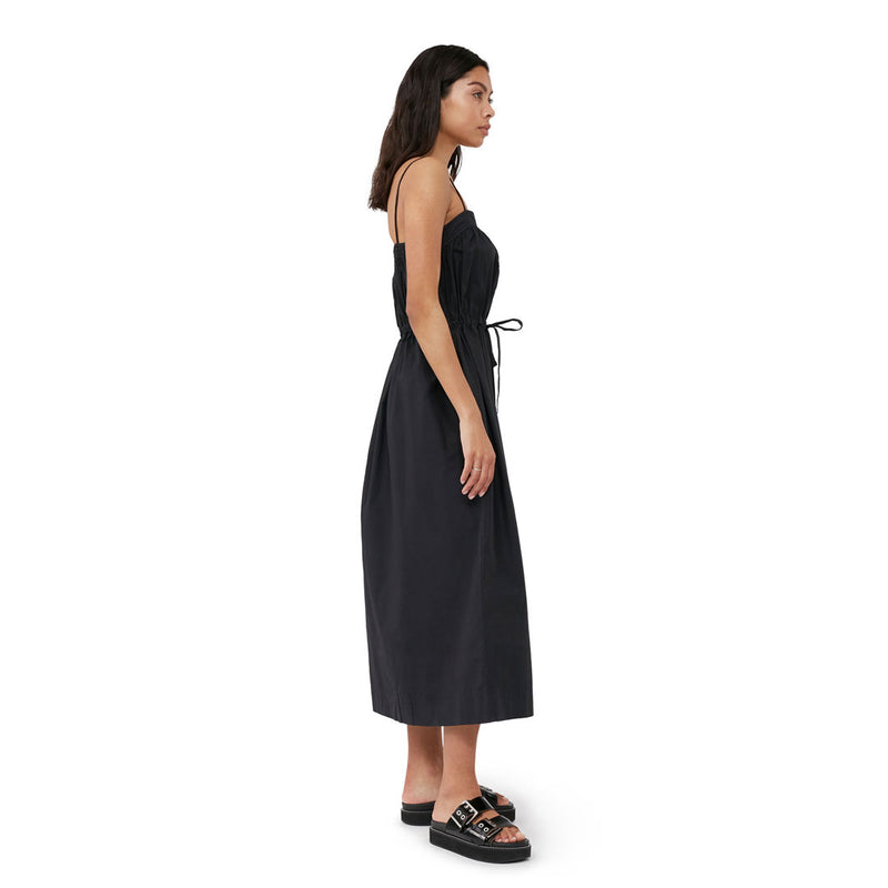 komfortabel Religiøs etc Ganni kjoler: Sort F7809 Broderie Anglaise midi kjole 🖤 Ganni online –  HAUSFRAU