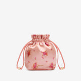 GANNI B3010279 Pouch Printed Nylon - shrimp