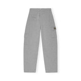 GANNI T4142 Heavy Fleece Jersey - Paloma Melange
