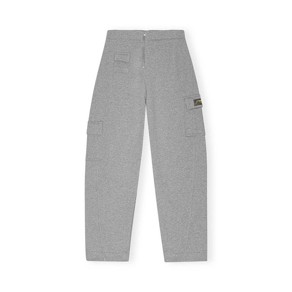 GANNI T4142 Heavy Fleece Jersey - Paloma Melange