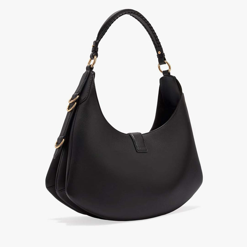 GANNI A6998 Kat Small Gold taske - sort