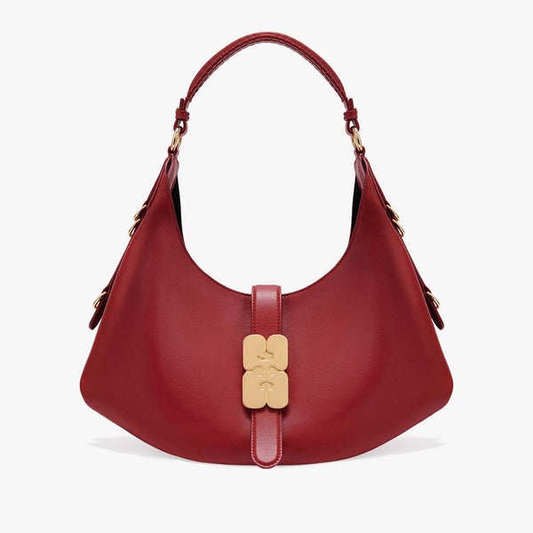 GANNI A7077 Kat Small taske - Red Dahlia