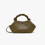 GANNI C2100011 Bou bag small Grained taske - Military Olive