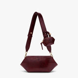 GANNI C1040070 Bou East/West Deep Shine - Burgundy