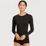 HANRO Soft Touch bluse - sort