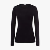 HANRO Soft Touch bluse - sort