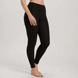 HANRO uld/silke leggings - sort